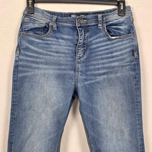 BKE Hudson Boys Straight Leg Jeans 16 Regular Blue Denim - Picture 2 of 10